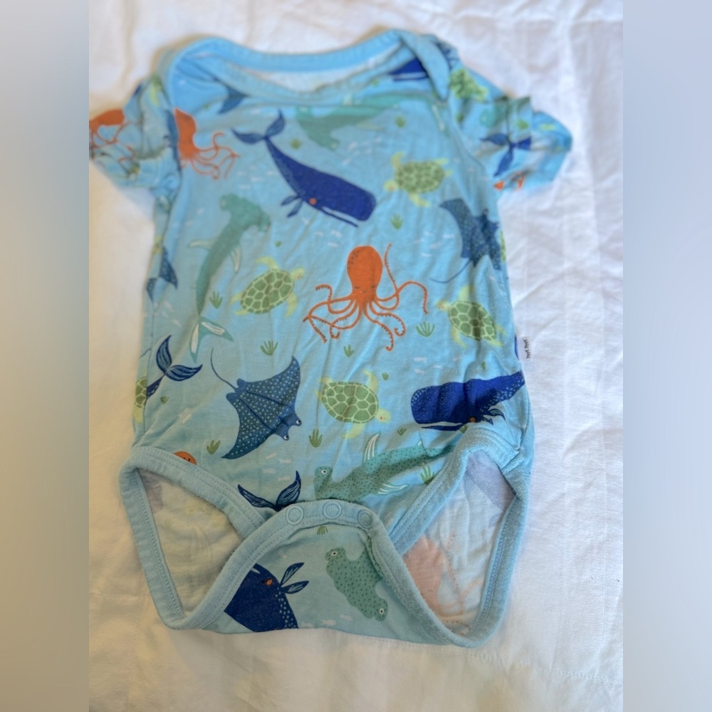 Little Sleepies Ocean bodysuit